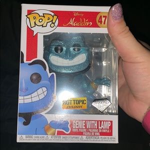 Genie with lamp pop figure